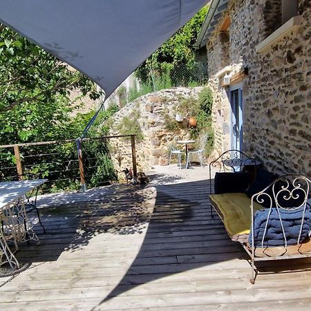 La Maison Du Vigneron Auzon Eksteriør billede