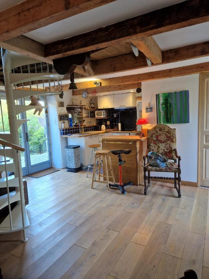 La Maison Du Vigneron Auzon Eksteriør billede