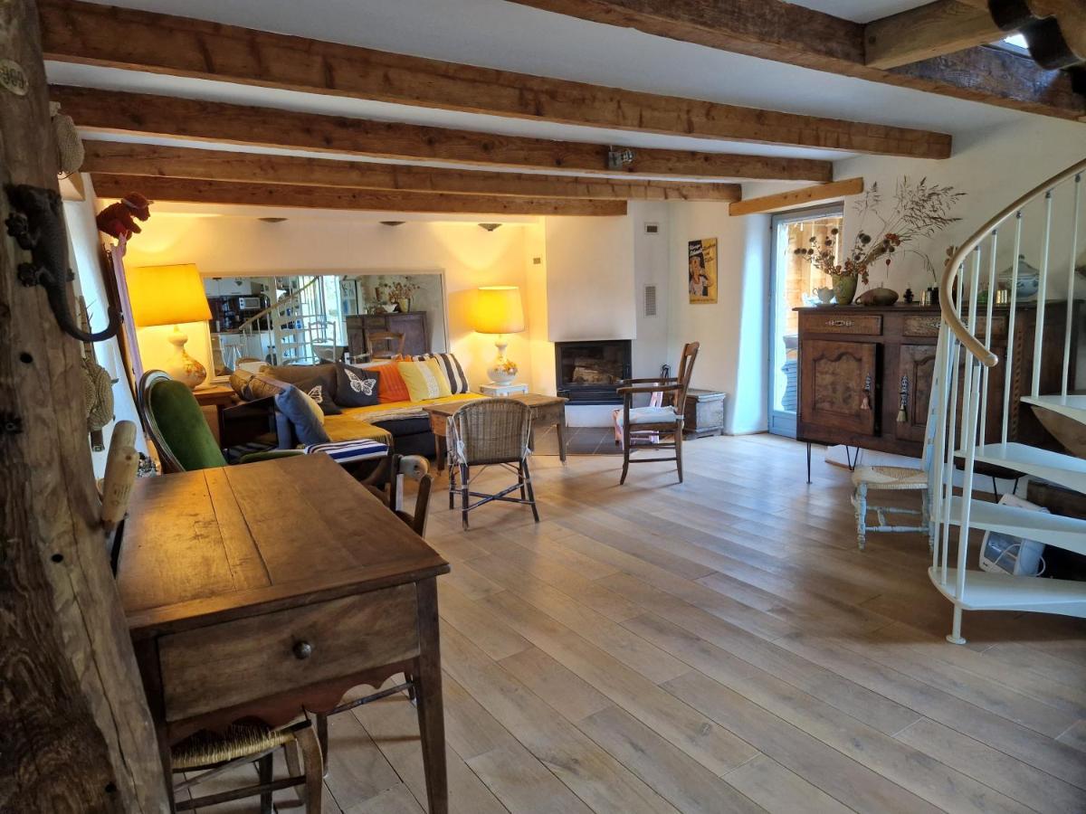 La Maison Du Vigneron Auzon Eksteriør billede
